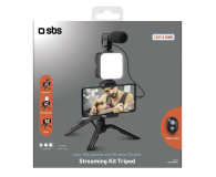 SBS Tripod bezprzewodowy SBS ze światłem LED i mikrofonem ^ - 1465186 - zdjęcie 3